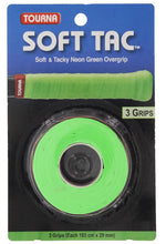 Load image into Gallery viewer, Tourna Grip Soft Tac Overgrip Neon Green