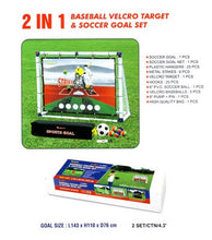 Load image into Gallery viewer, Baseball Velcro Target and Soccer Set
